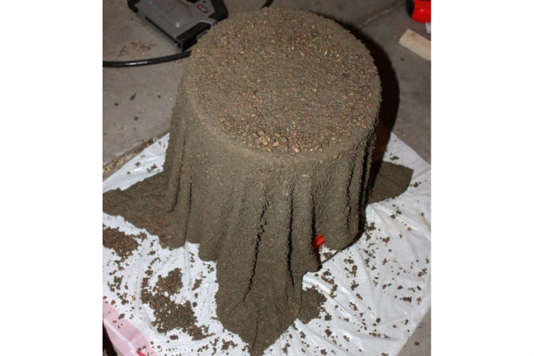 Fabriquer Pot De Fleur En Ciment cr 233 er un pot de plantes avec une vieille serviette et Fabriquer Pot De Fleur En Ciment cr 233 er un pot de plantes avec une vieille serviette et