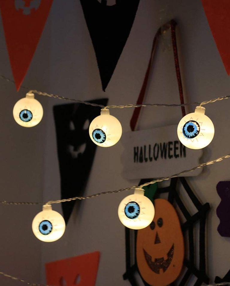 7- Eyeball String Lights