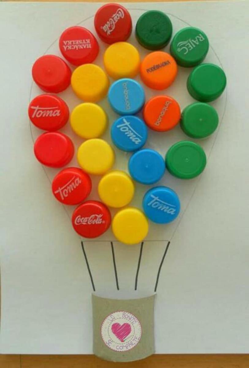 Bricolager-enfants-bouchons-colorés-91