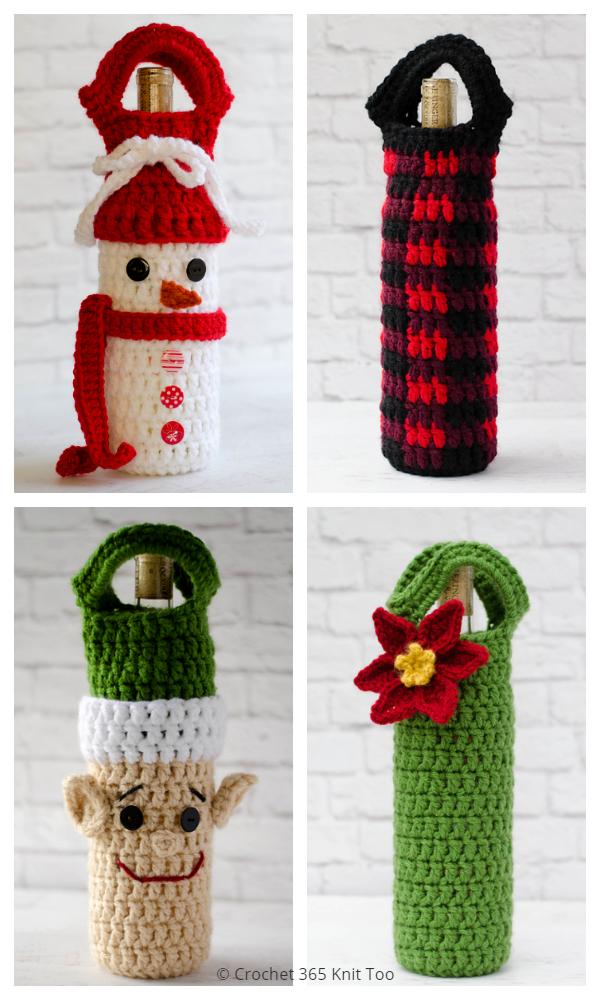 Crochet-Bouteille-de-Vin-Noël-3