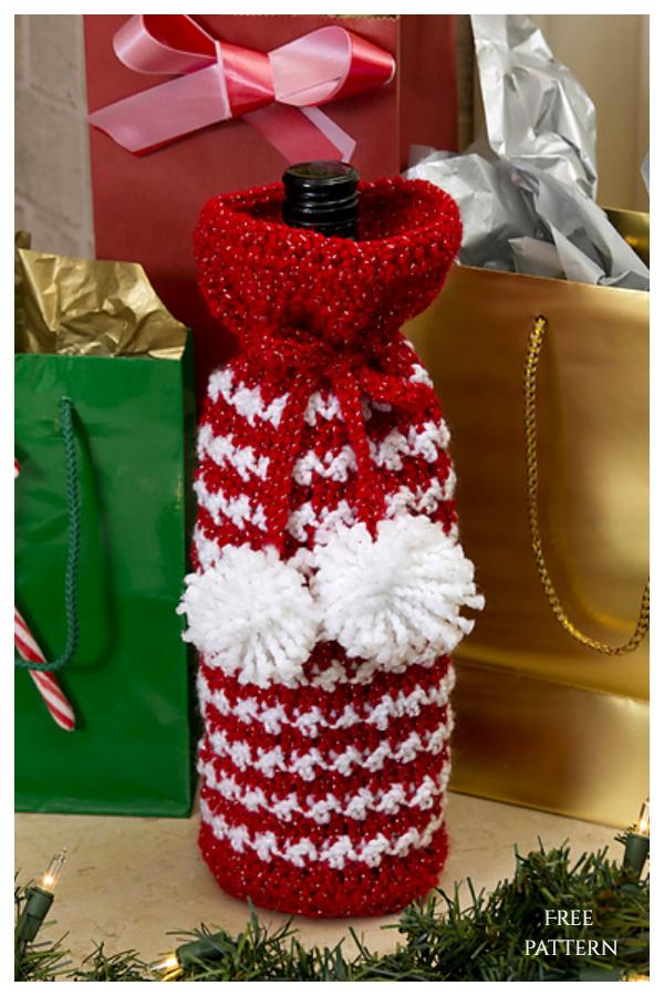 Crochet-Bouteille-de-Vin-Noël-8