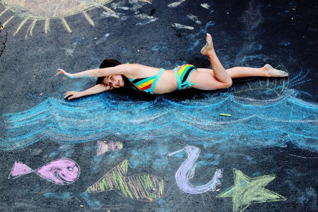 Dessins-Craie-De-Trottoir-Photos-Souvenirs-11