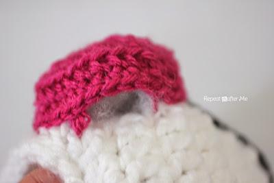 Noel-Crochet-bébé-bonnet-bonhomme-neige-9