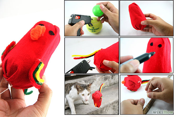 Voici 14 Jouets A Fabriquer Pour Votre Chiens Et Chats Trucs Et Astuces A Faire A La Maison