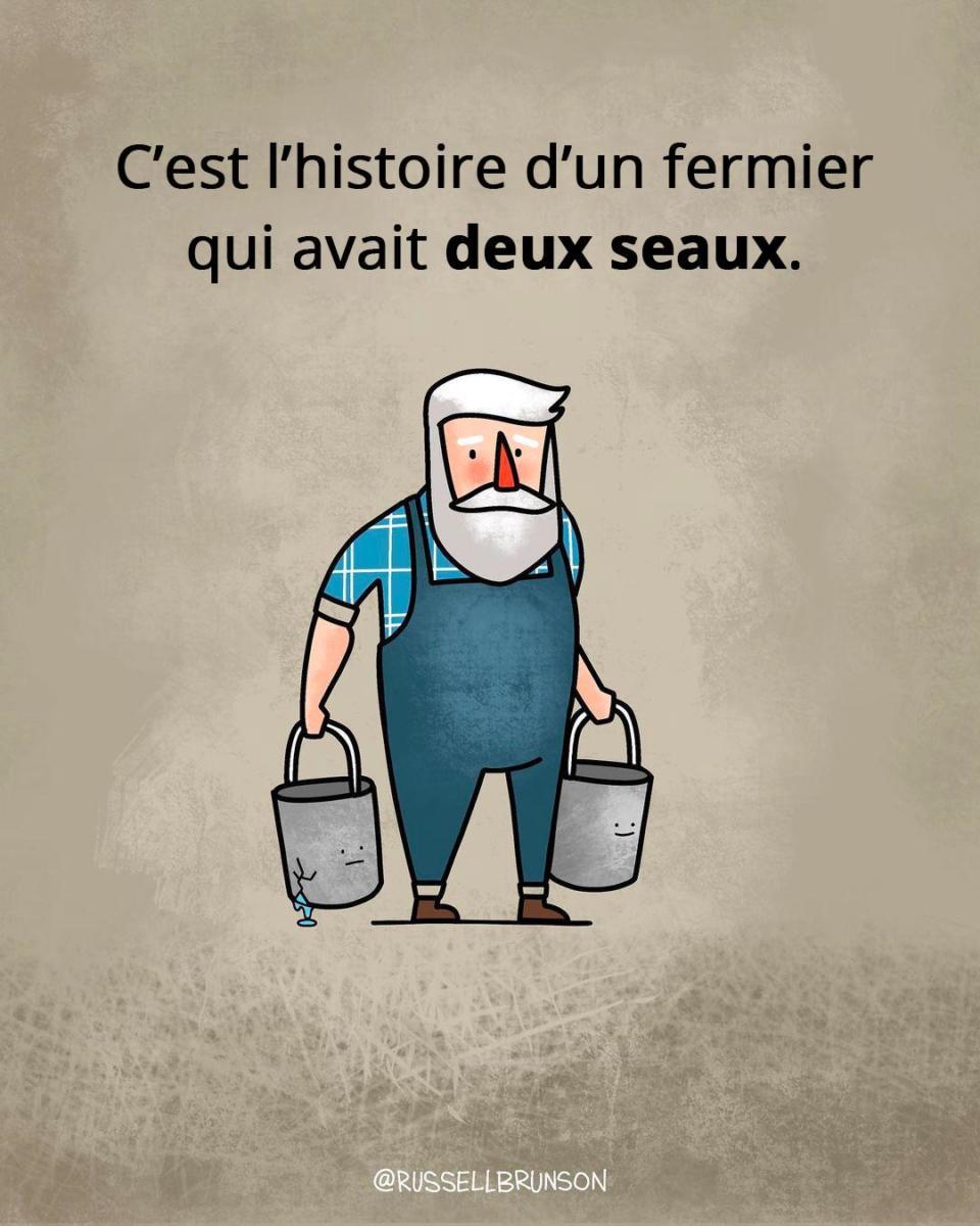 fermier qui avait deux seaux 1