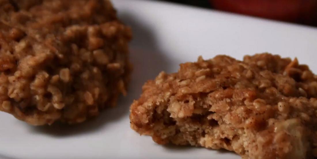 galettes à l’avoine et aux pommes