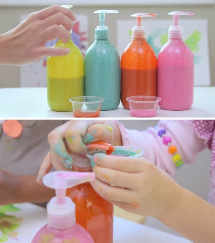 les-bouteilles-recipient-pour-les-peintures 