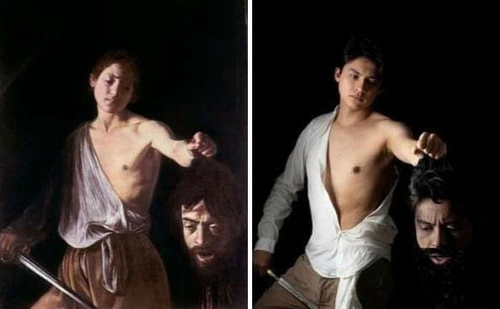 recréent-des-peintures-célèbres-confinement-1