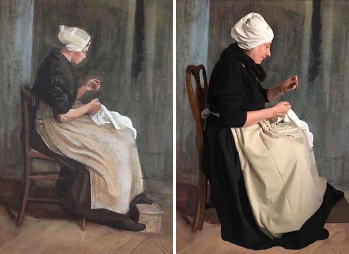 recréent-des-peintures-célèbres-confinement-98