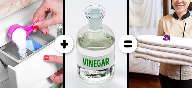 3. L'adoucissant maison : le vinaigre