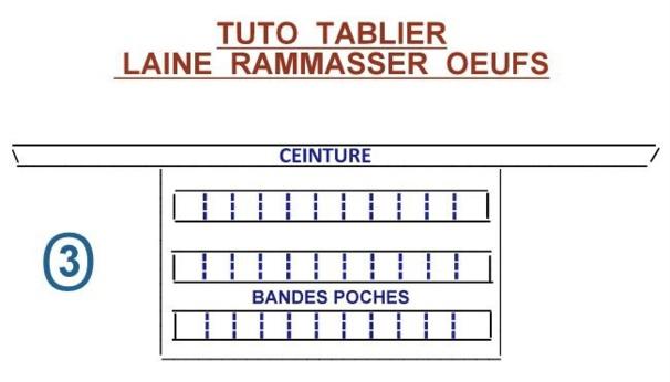 tablier au crochet pour ramasser des œufs8