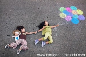 Dessins-Craie-De-Trottoir-Photos-Souvenirs-4