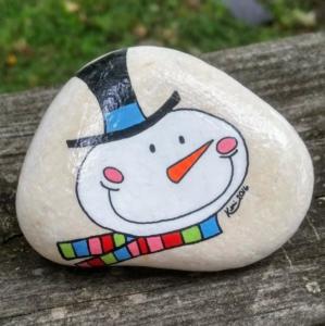 decoration noel rock Frais Easy Paint Rock For Try at Home Stone Art & Rock Painting Ideas