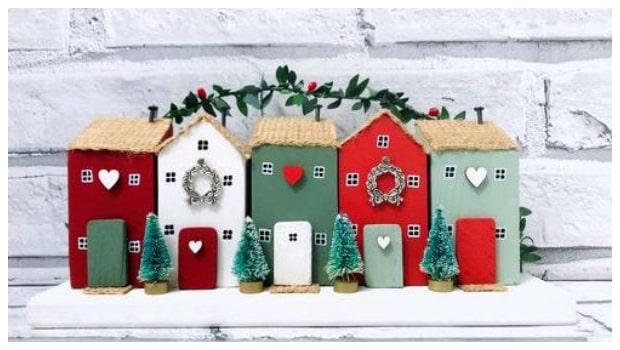 villages-Noël-morceaux-bois-2