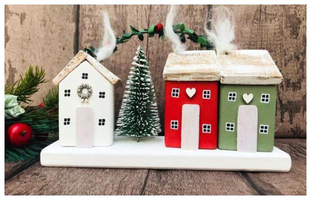 villages-Noël-morceaux-bois-4