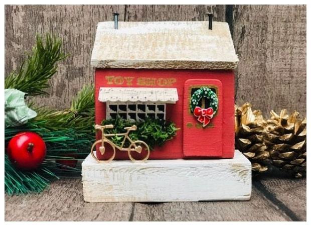 villages-Noël-morceaux-bois-8